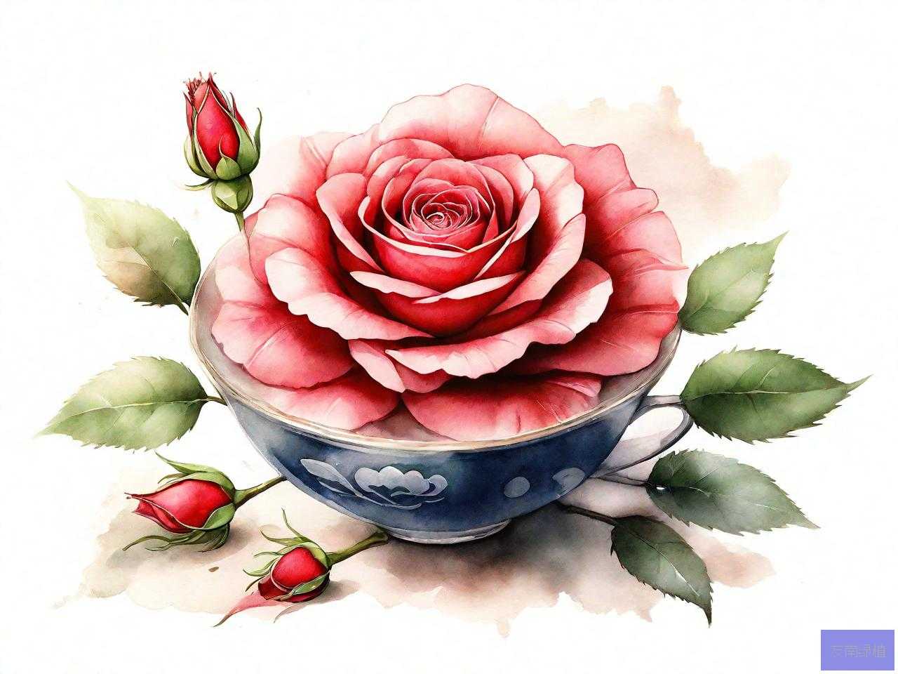 普洱茶玫瑰花