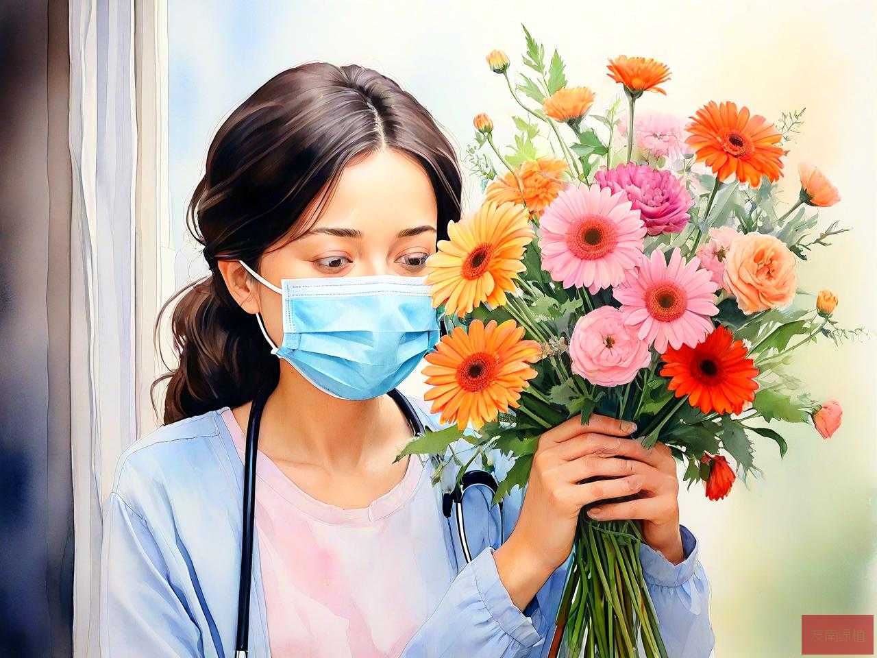 病人回家了可以送花吗