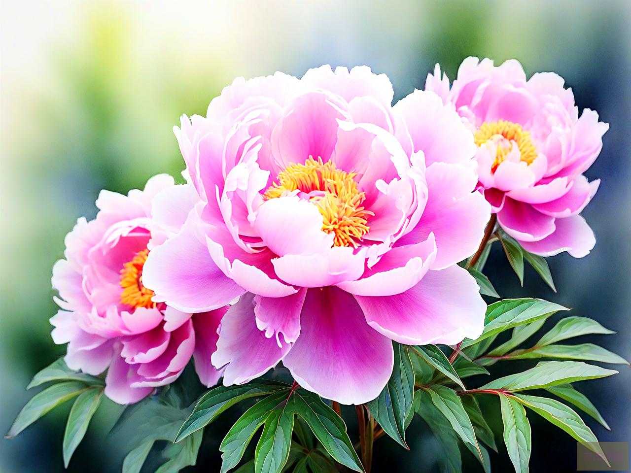 关于芍药花的优美句子