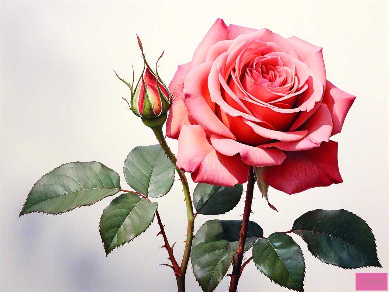 玫瑰花的花朵是怎样的