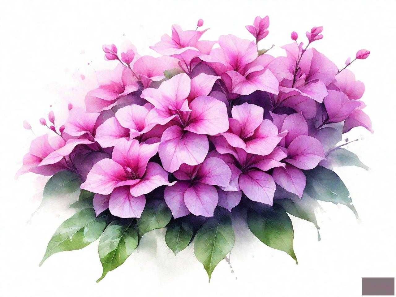 三角梅紫色花