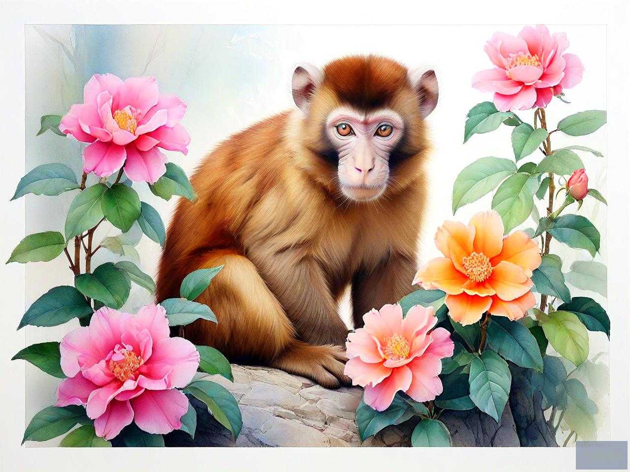 属猴的家里养什么花好