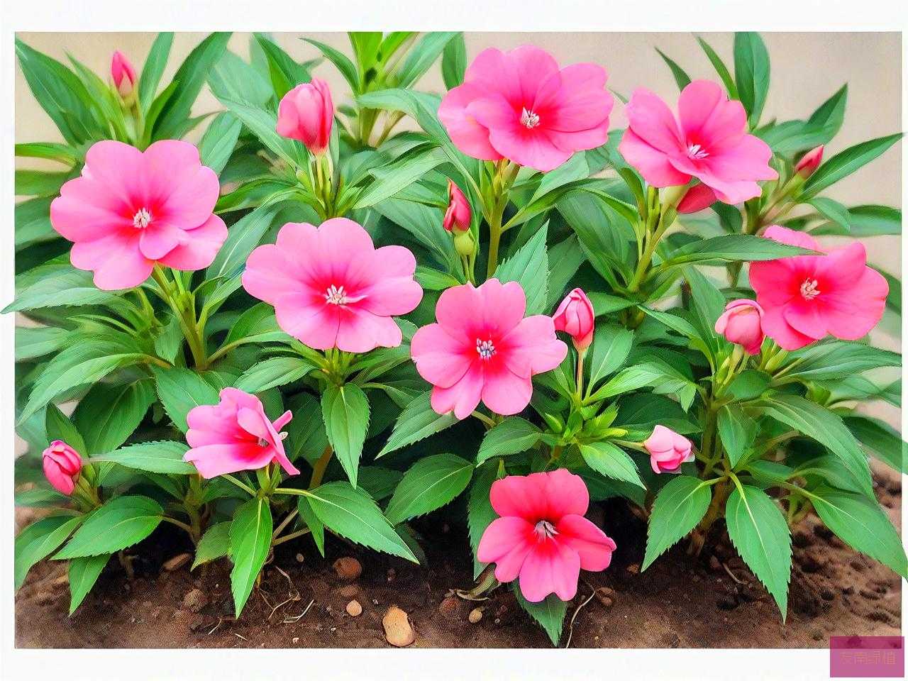 凤仙花生长的六个阶段