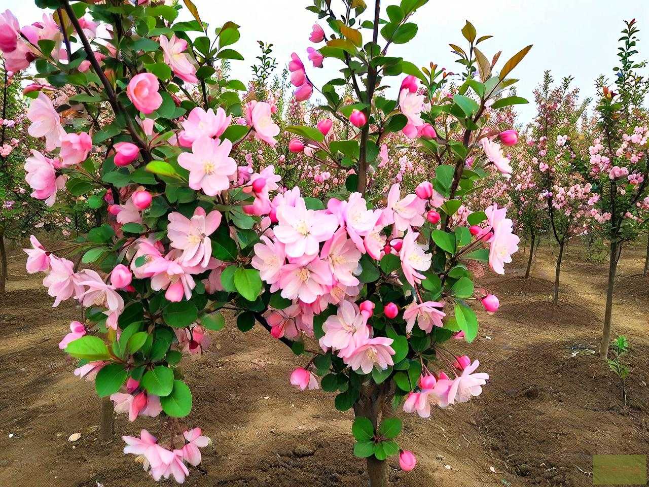 西府海棠工程苗木基地