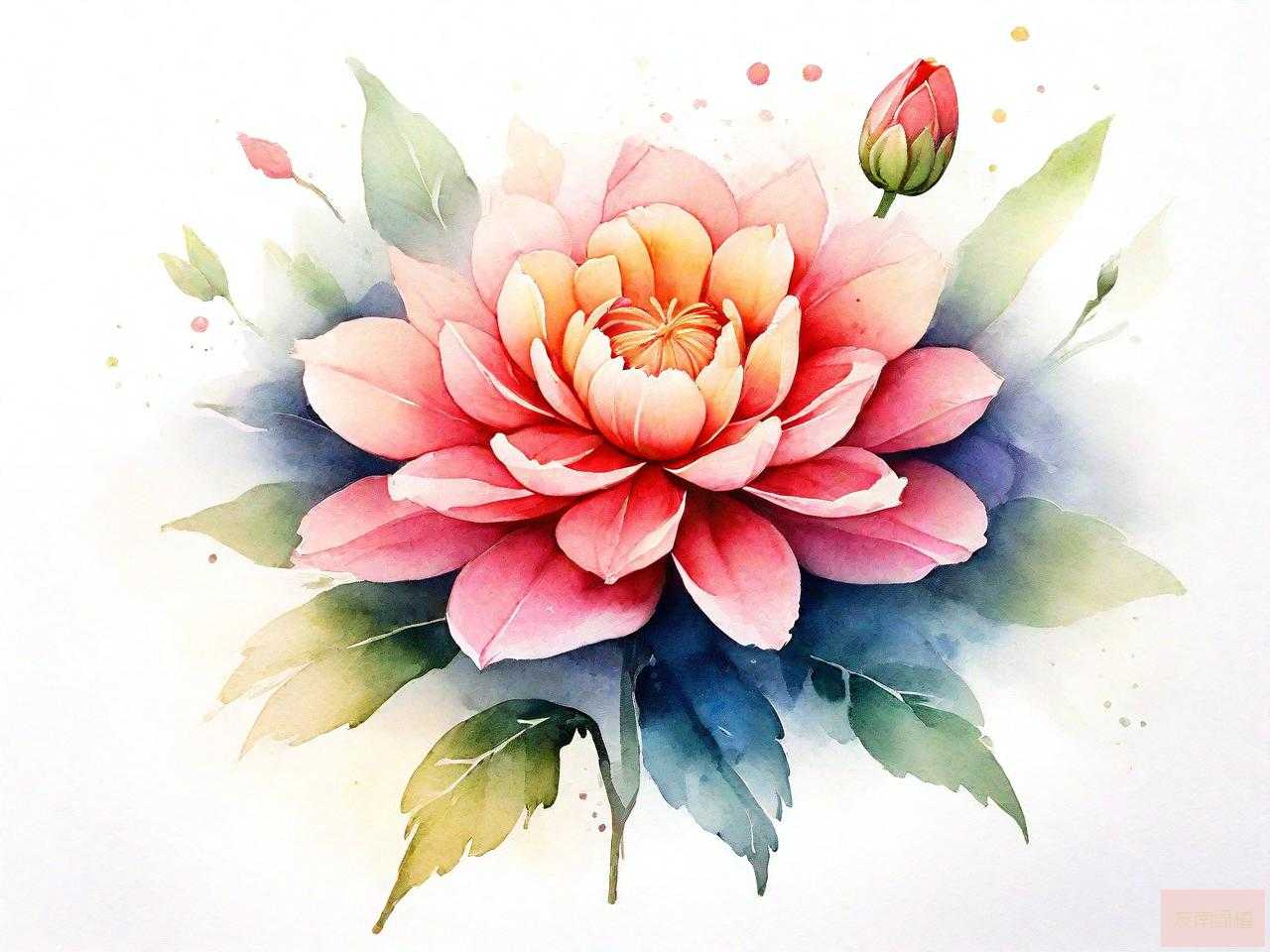 照样子写一写花