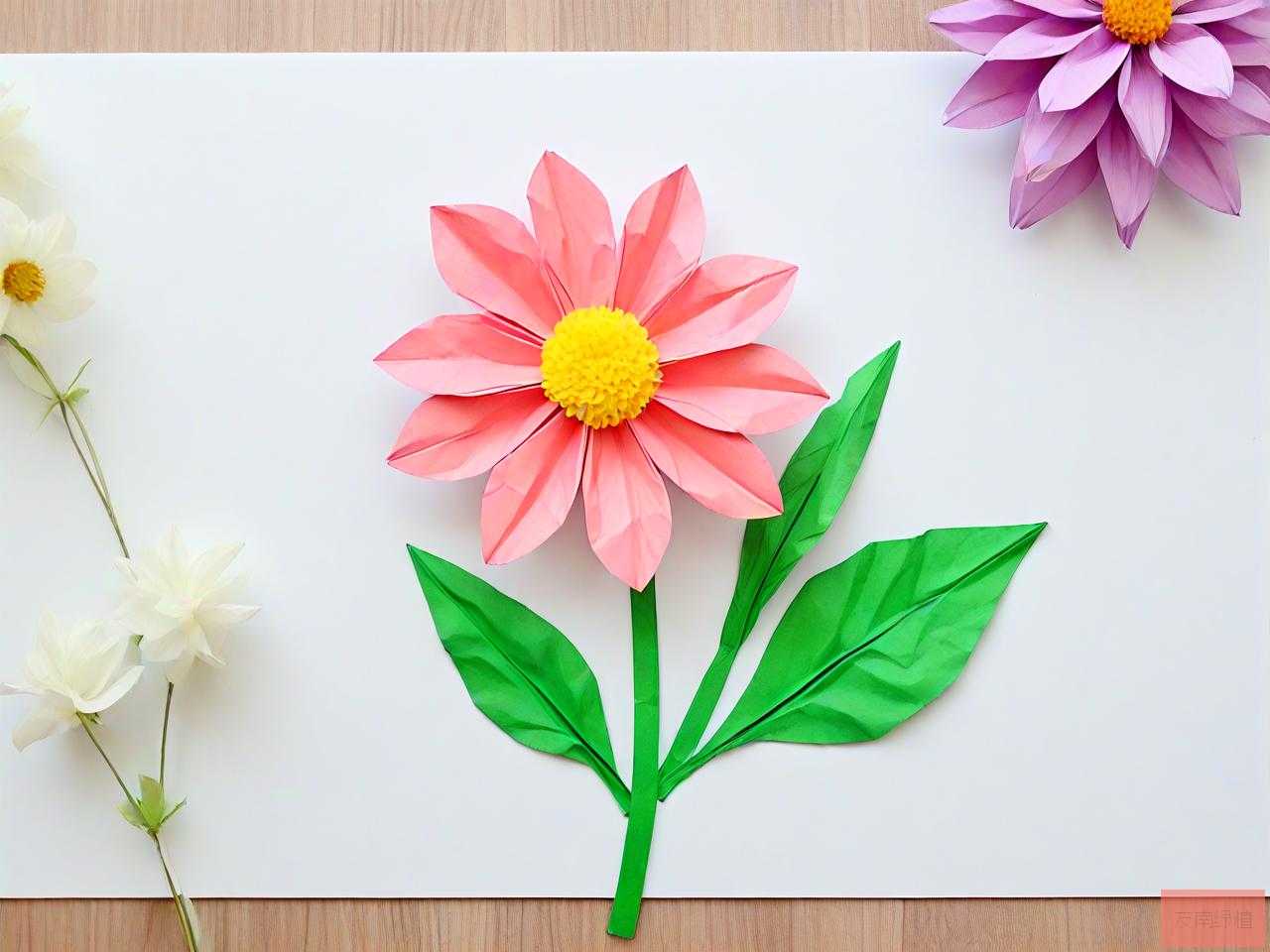 皱纸花朵手工制作大全