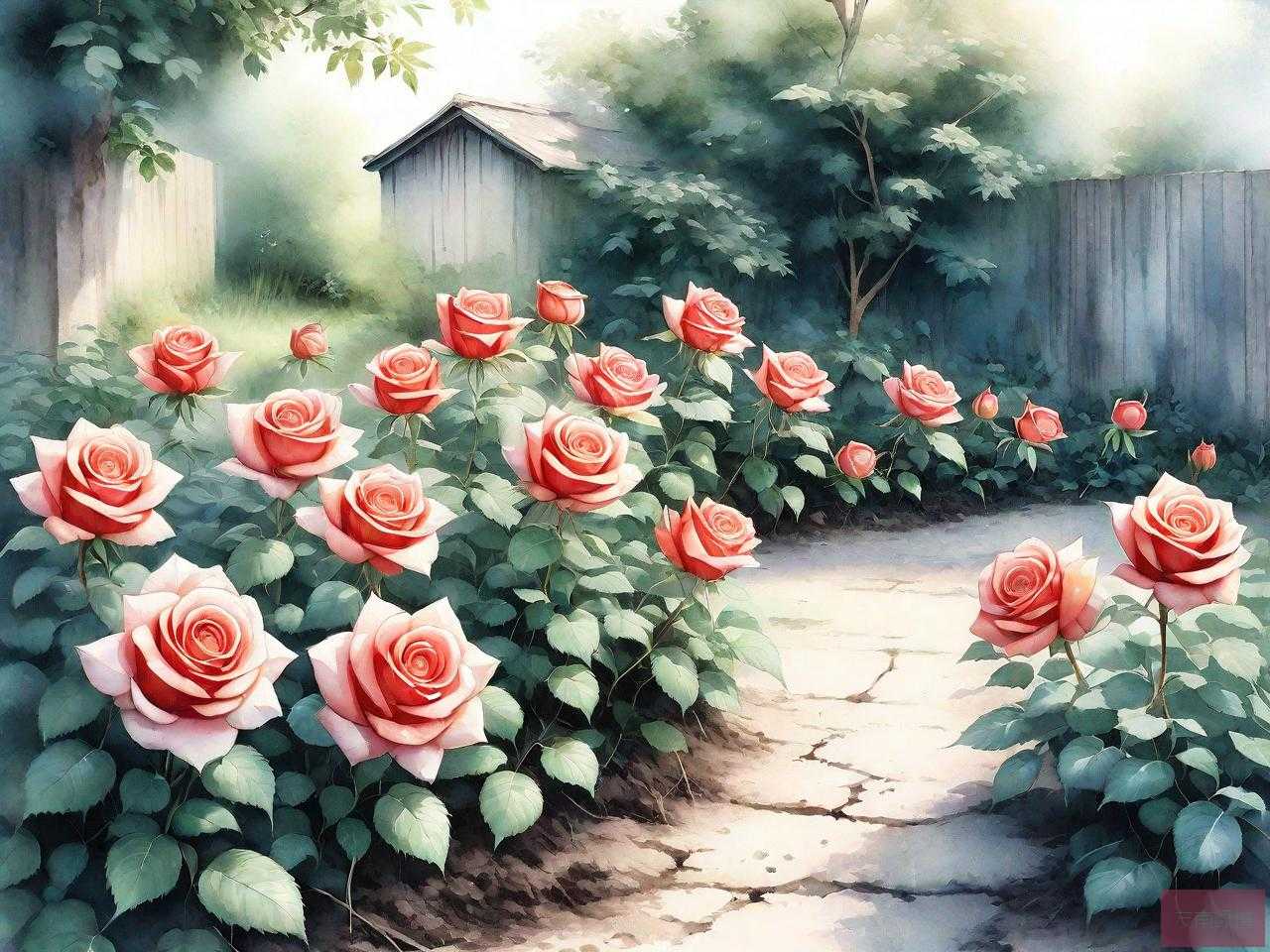 地栽月季怎么管理