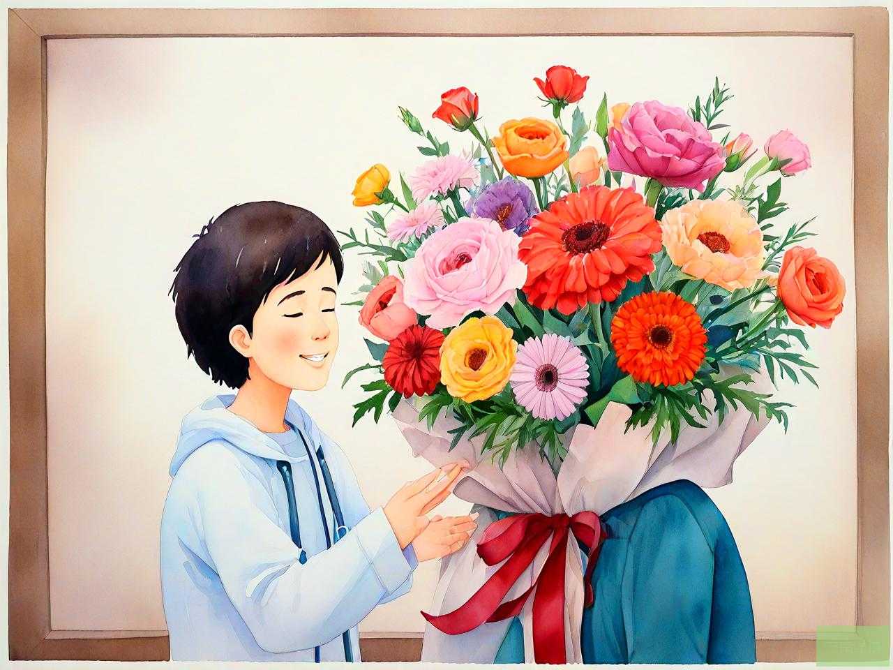 祝贺病人康复送什么花