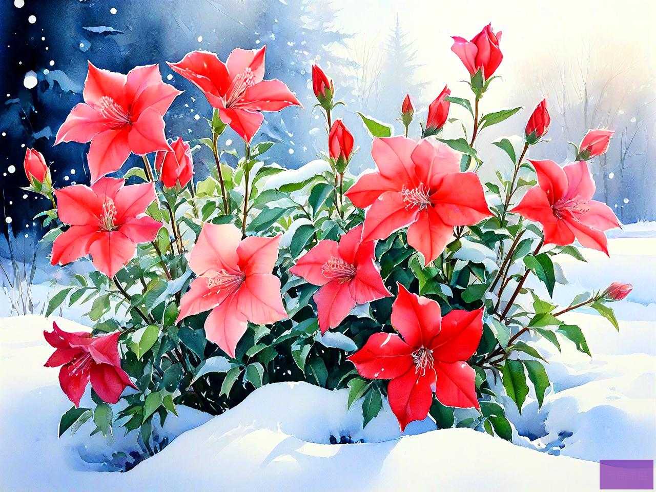冬天好养的花卉有哪些