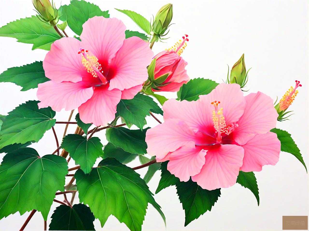 芙蓉花只长叶子不开花