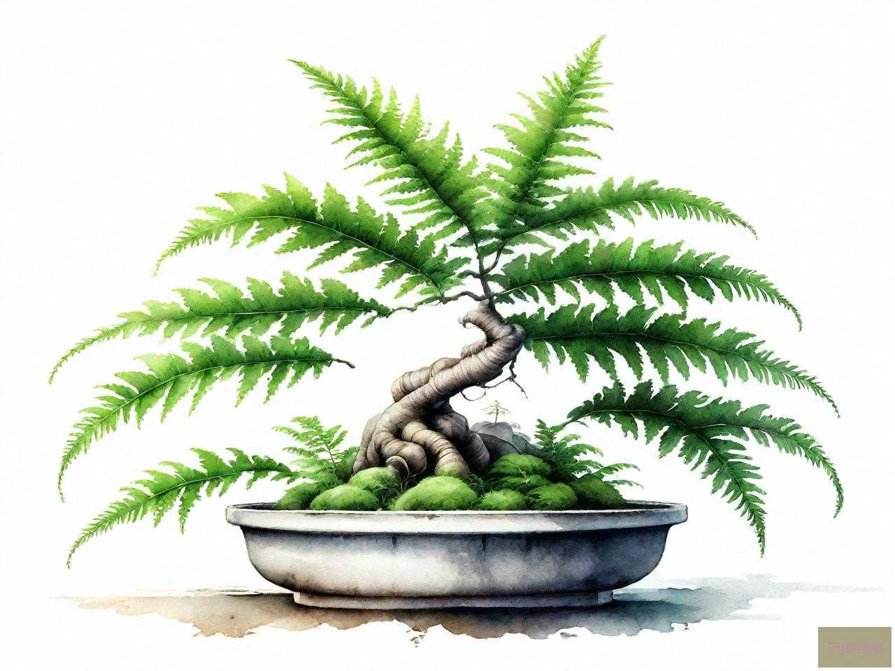 盆景蕨类植物