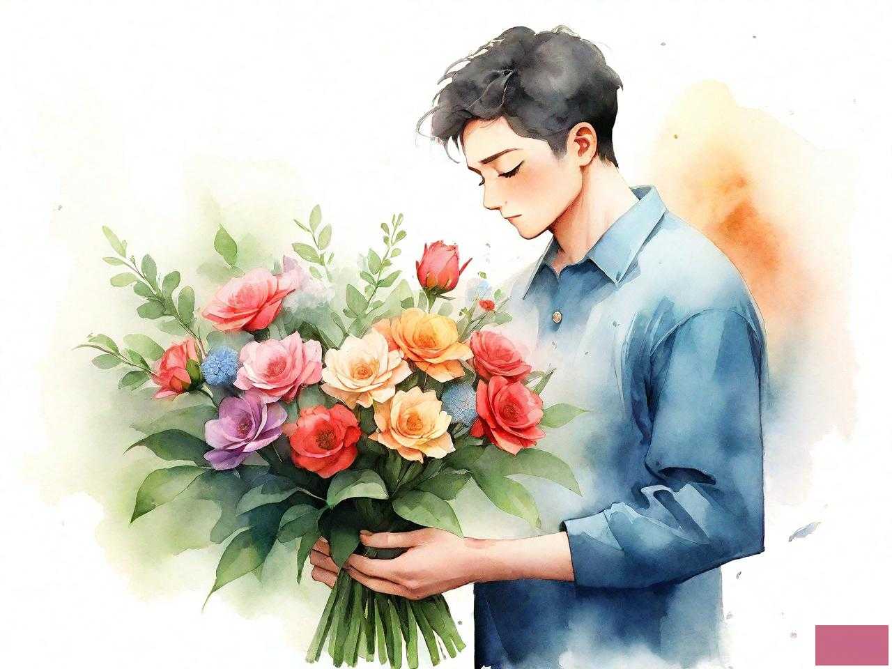 男士病人送什么花合适