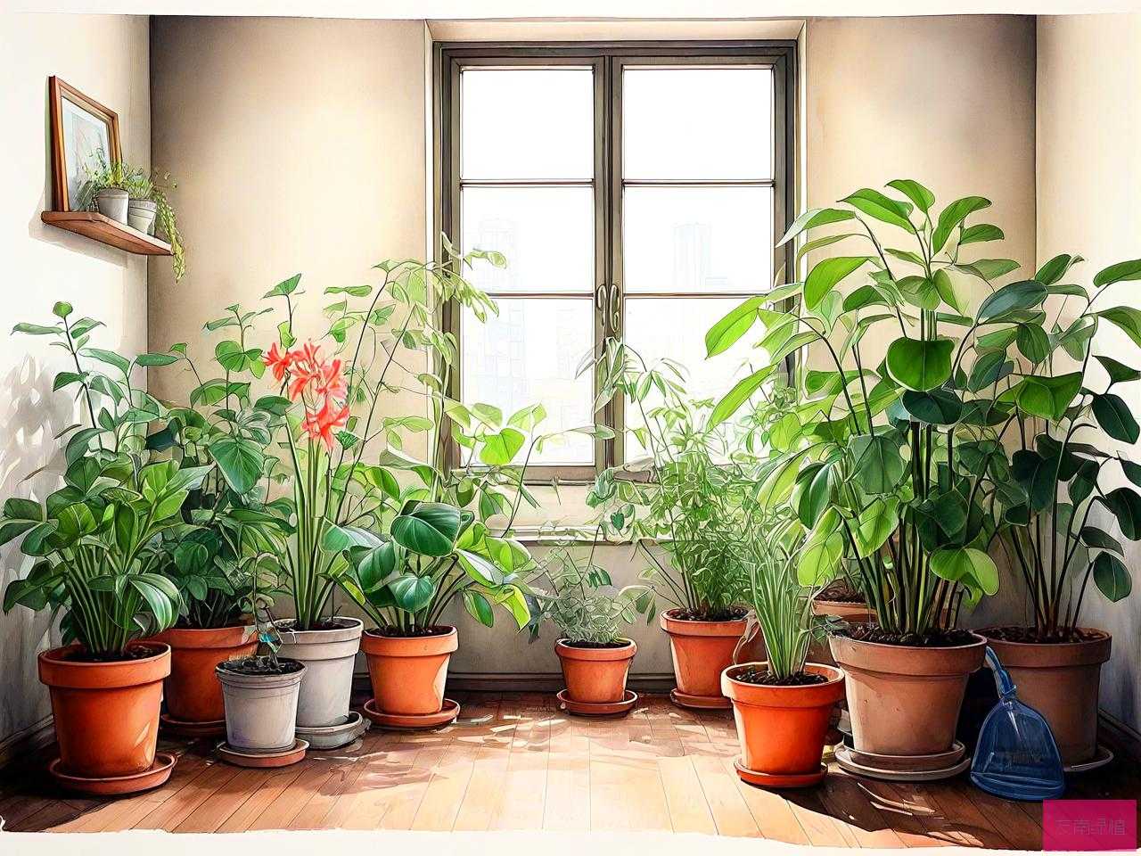 室内可以用水养的植物