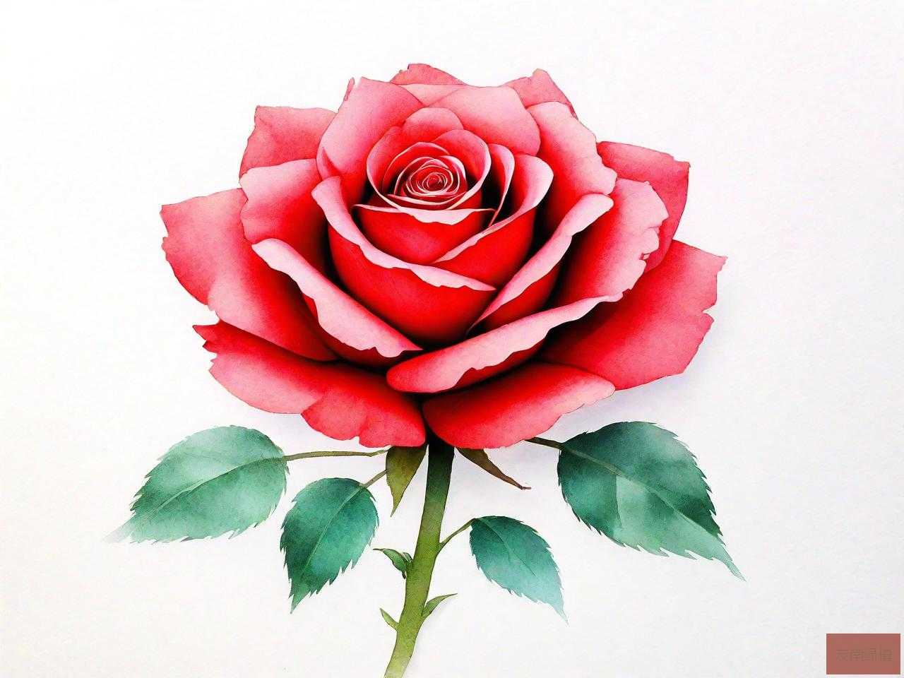 纸怎么做玫瑰花