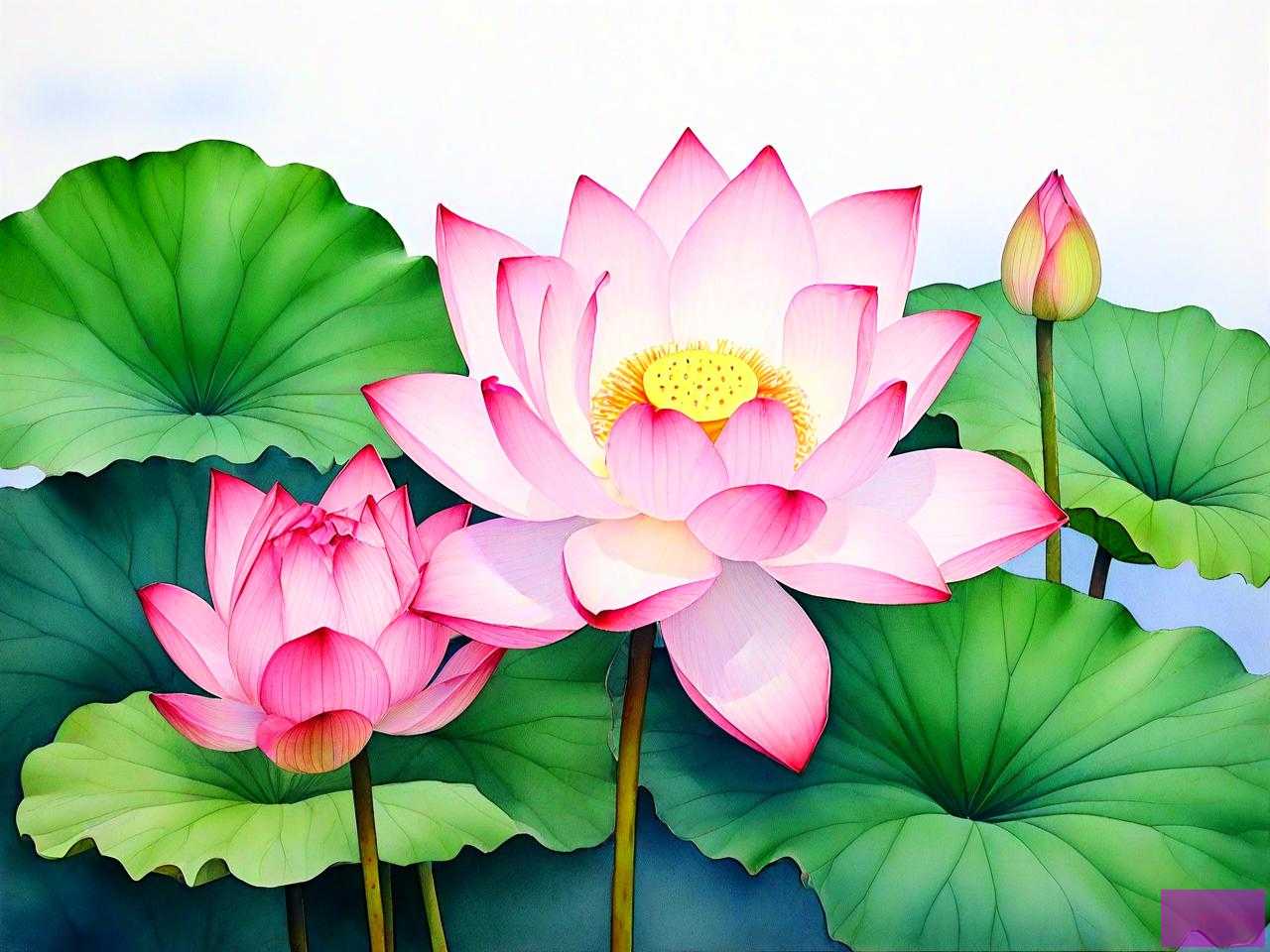 九品莲花的寓意和象征