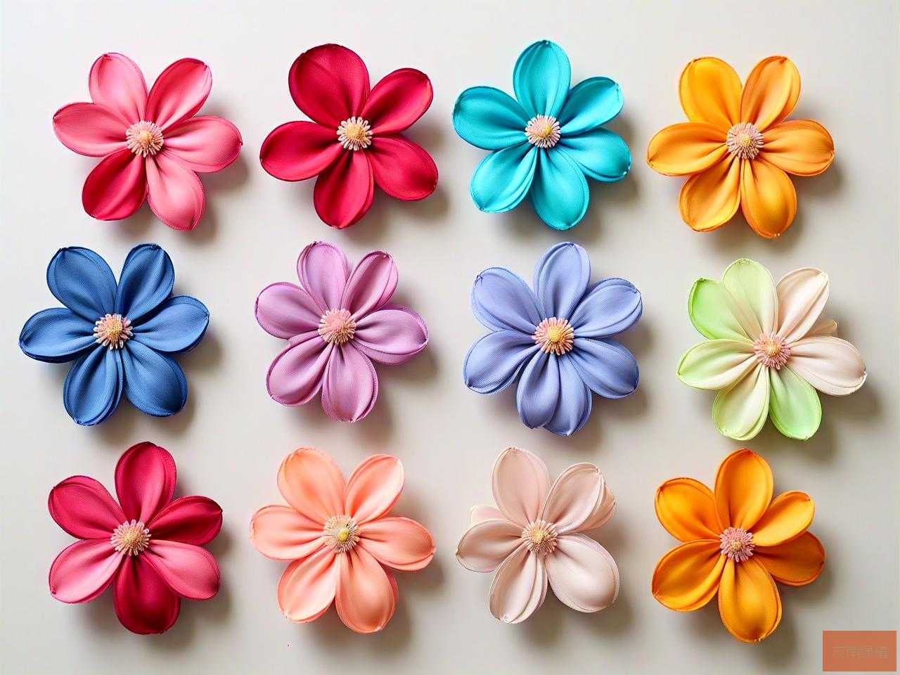 丝带花朵手工制作大全