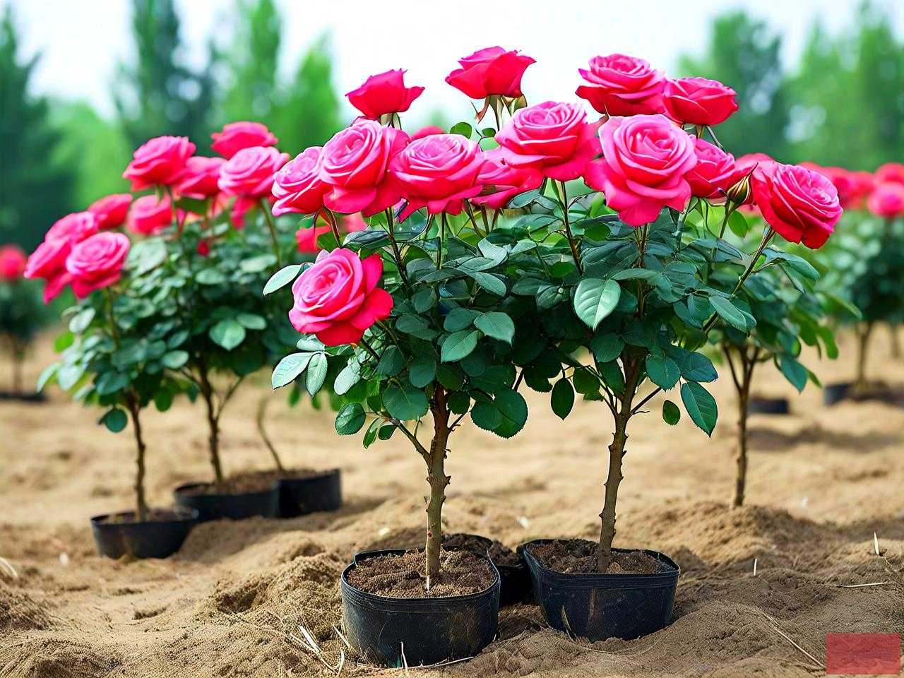 批发月季花树苗的价格