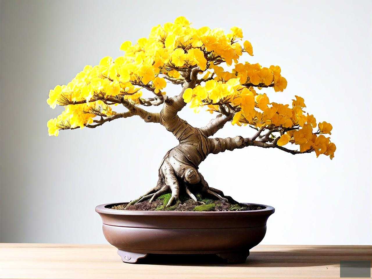 最漂亮的金枝玉叶盆景
