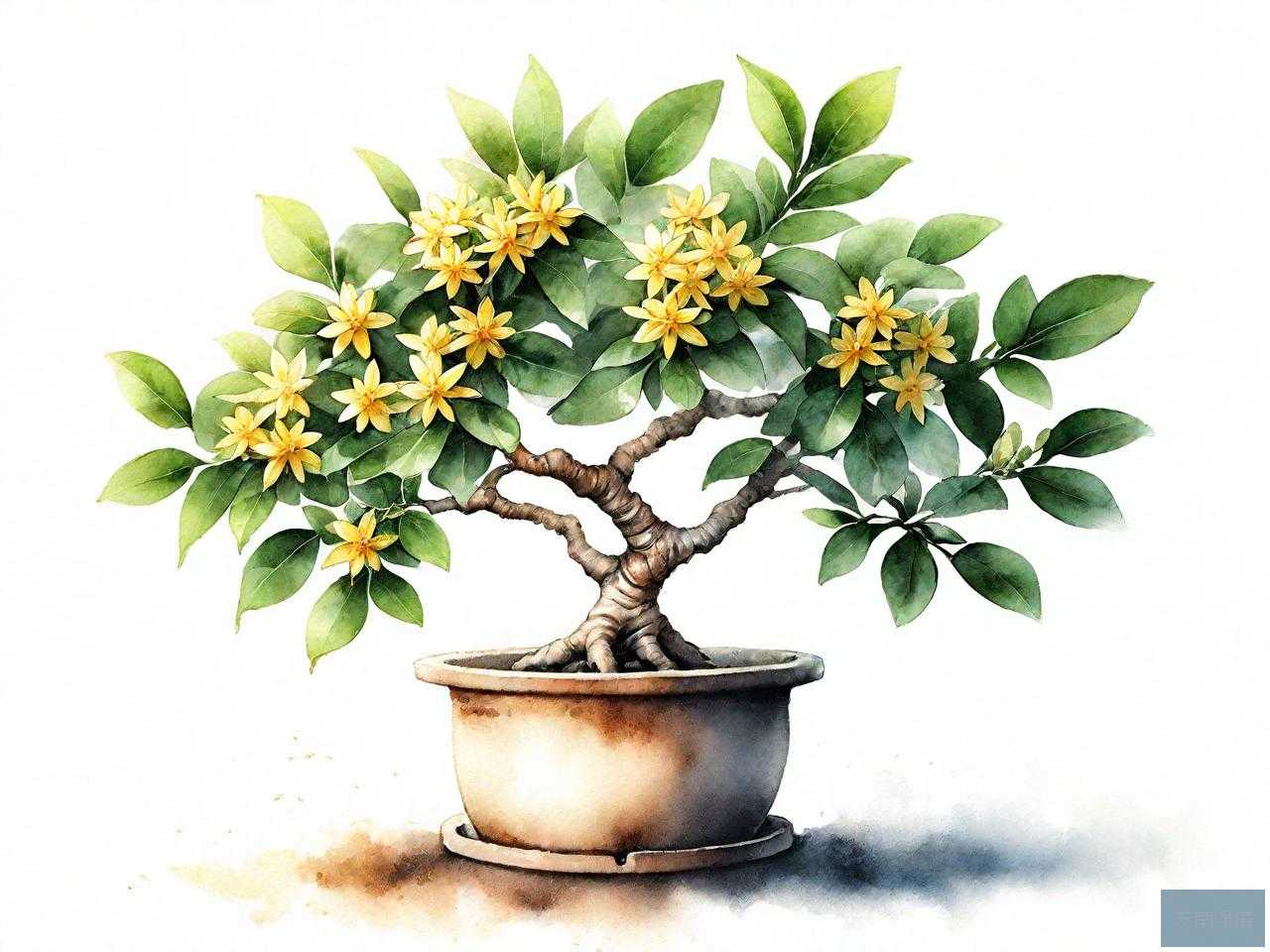 桂花树 盆栽