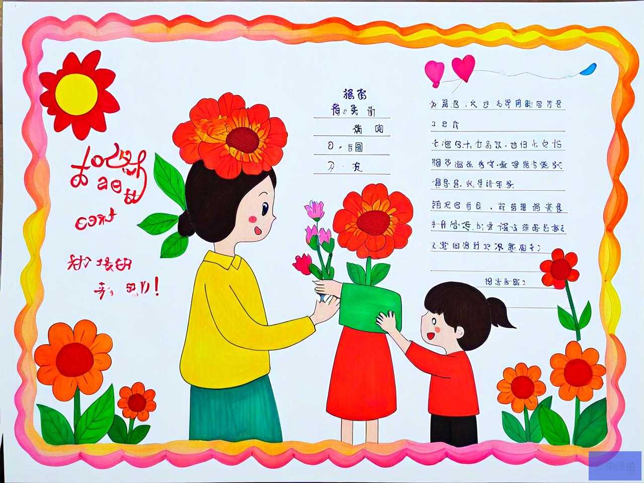 幼儿送花给老师祝福语