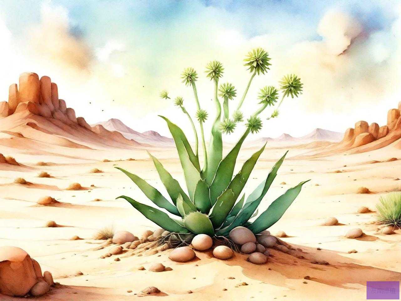 有哪些植物活在沙漠里还靠风传播种子