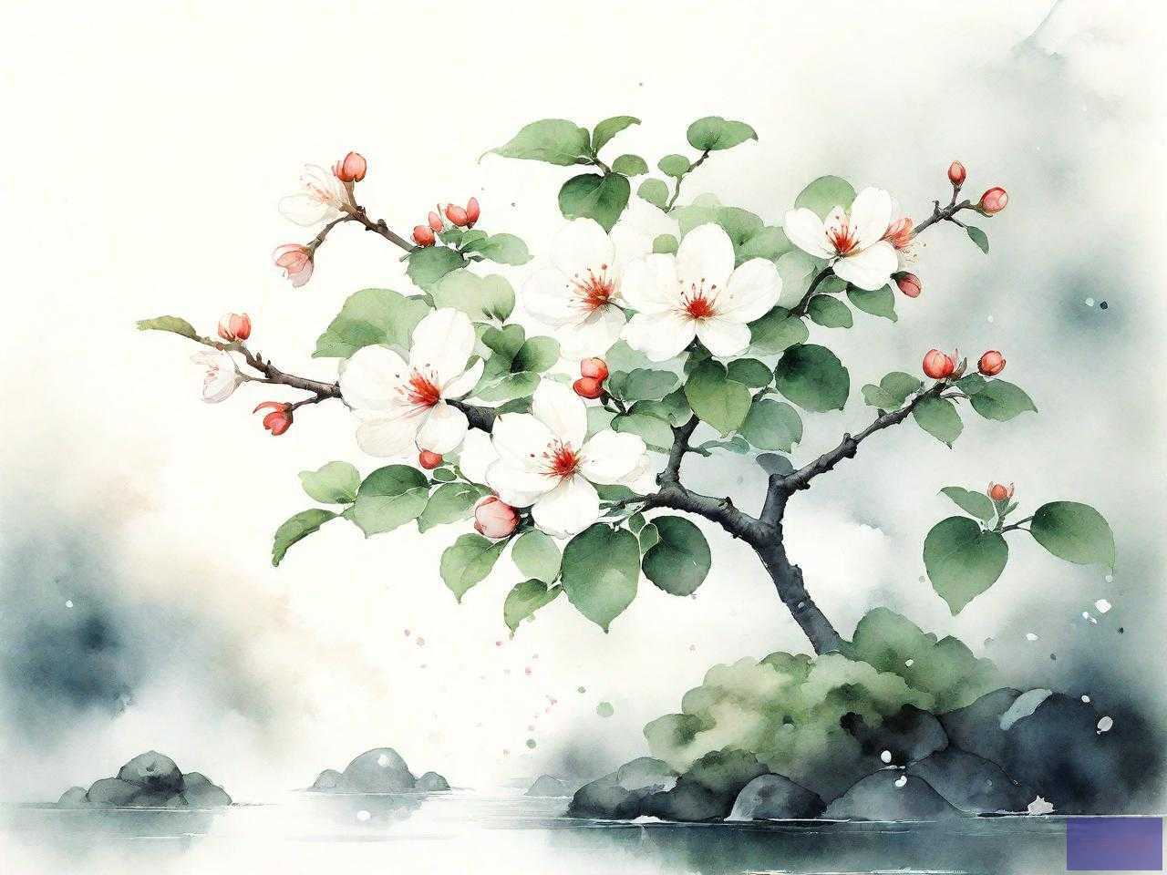 一树梨花压海棠的出处