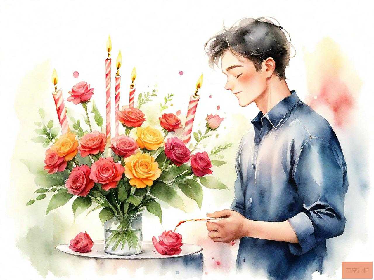 男人过生日有送花的吗