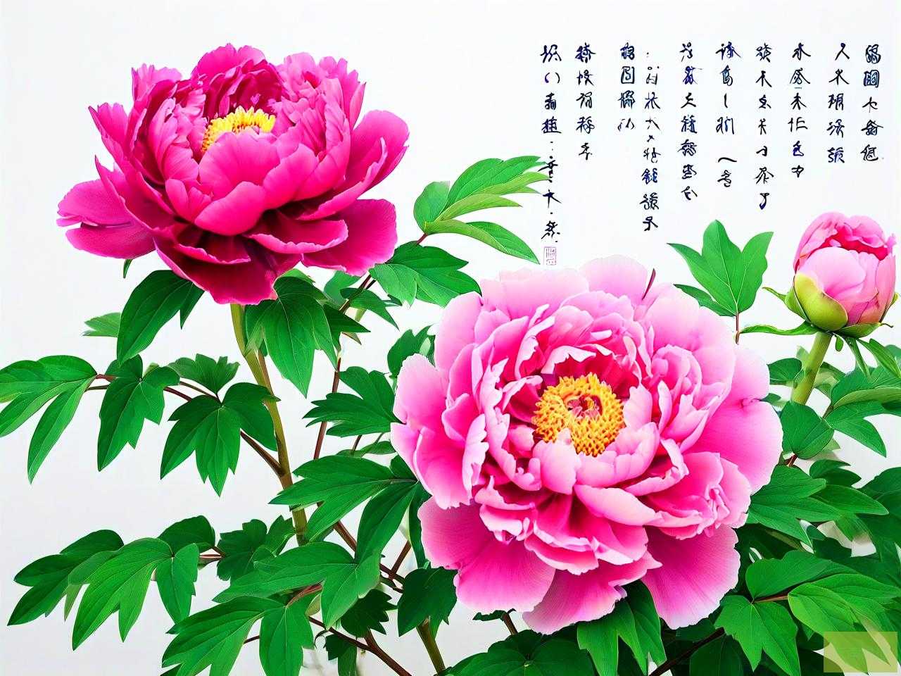 牡丹花写作文150字