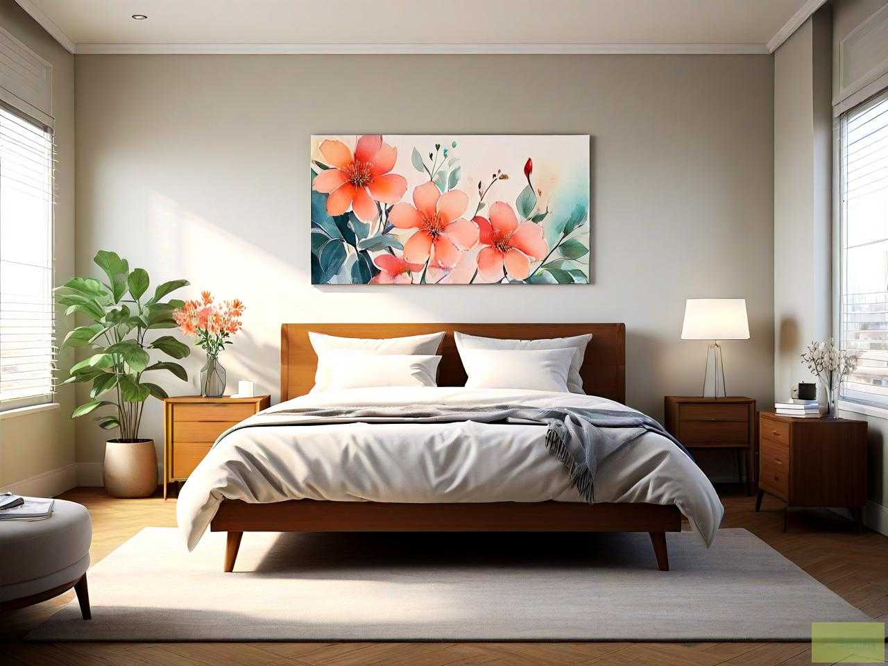 卧室放什么假花寓意好