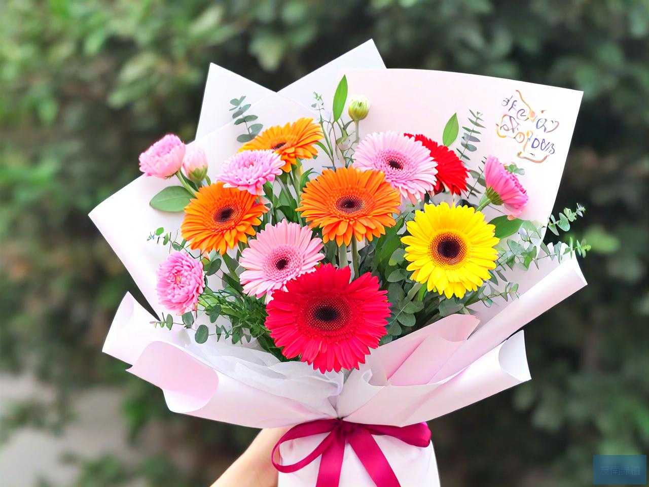 教师节给老师送花作文