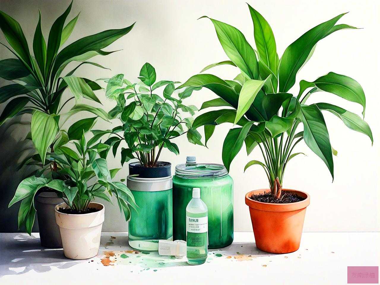 绿植的营养液怎么使用