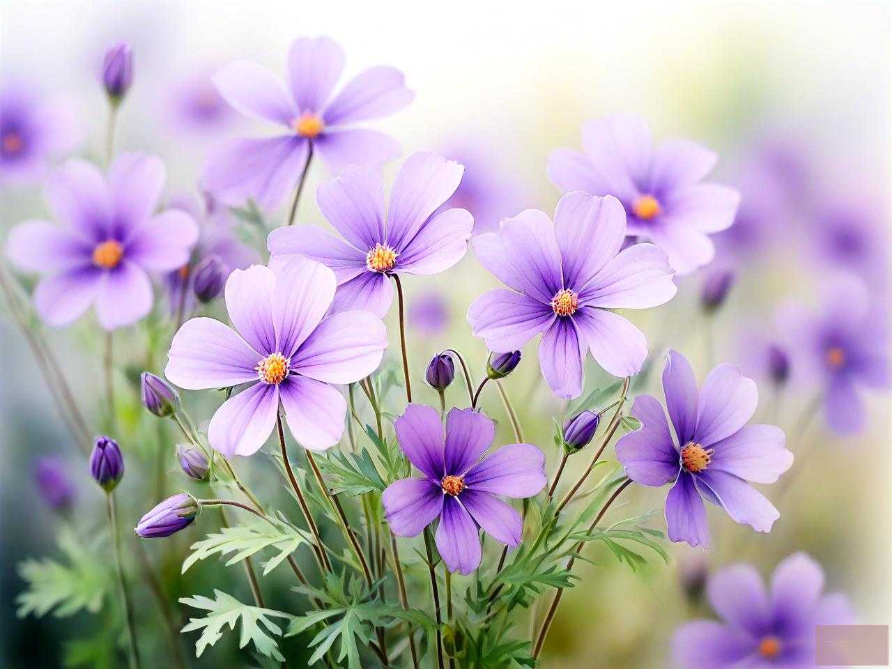 淡紫色的小花是什么花