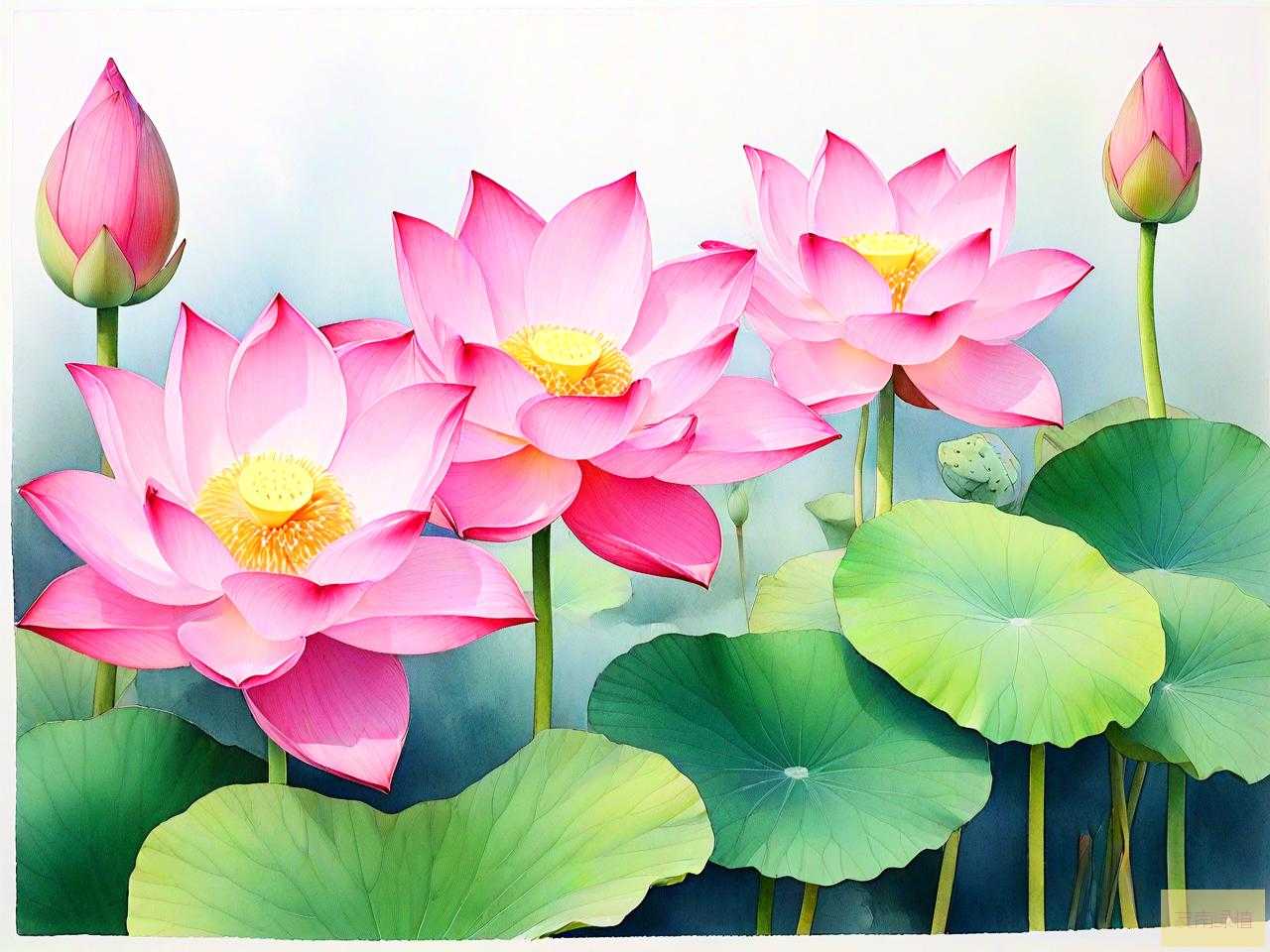 春天开的花有哪些荷花