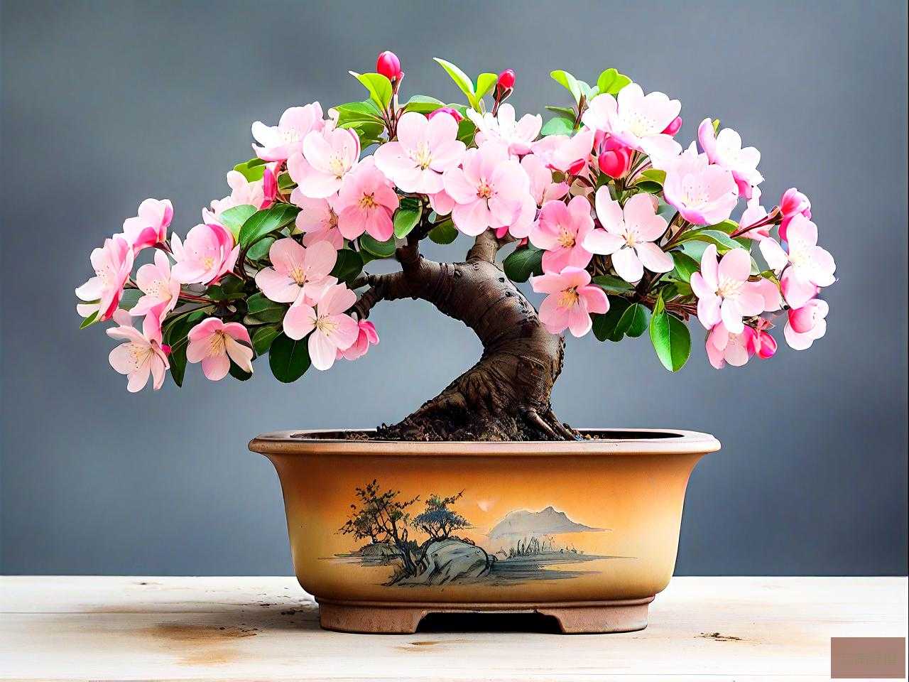 海棠花盆景的养殖方法