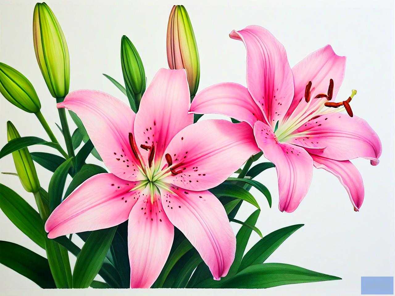 百合花的心情简单说说