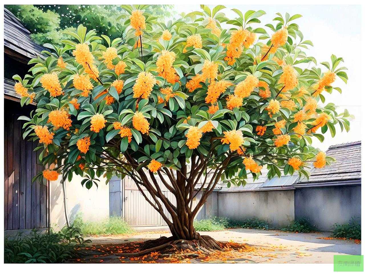 院里种桂花树有啥说法