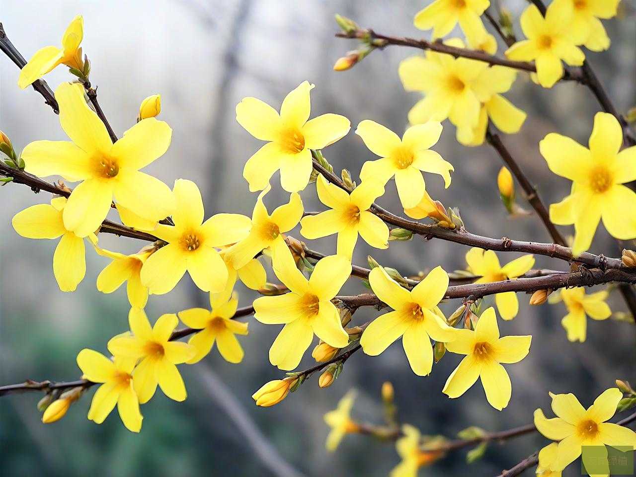 迎春花和连翘花的区别