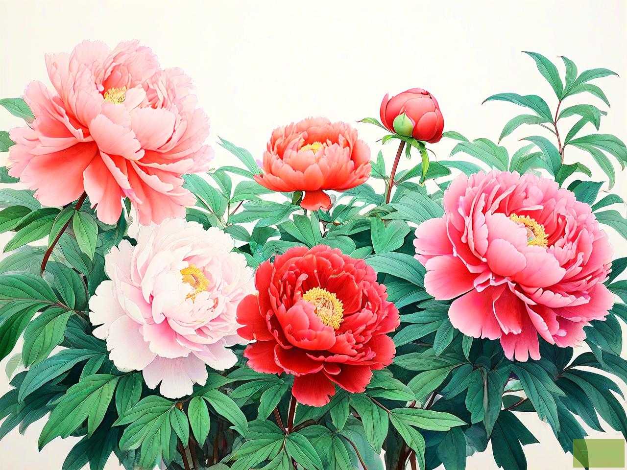 玉堂富贵指哪几种花材