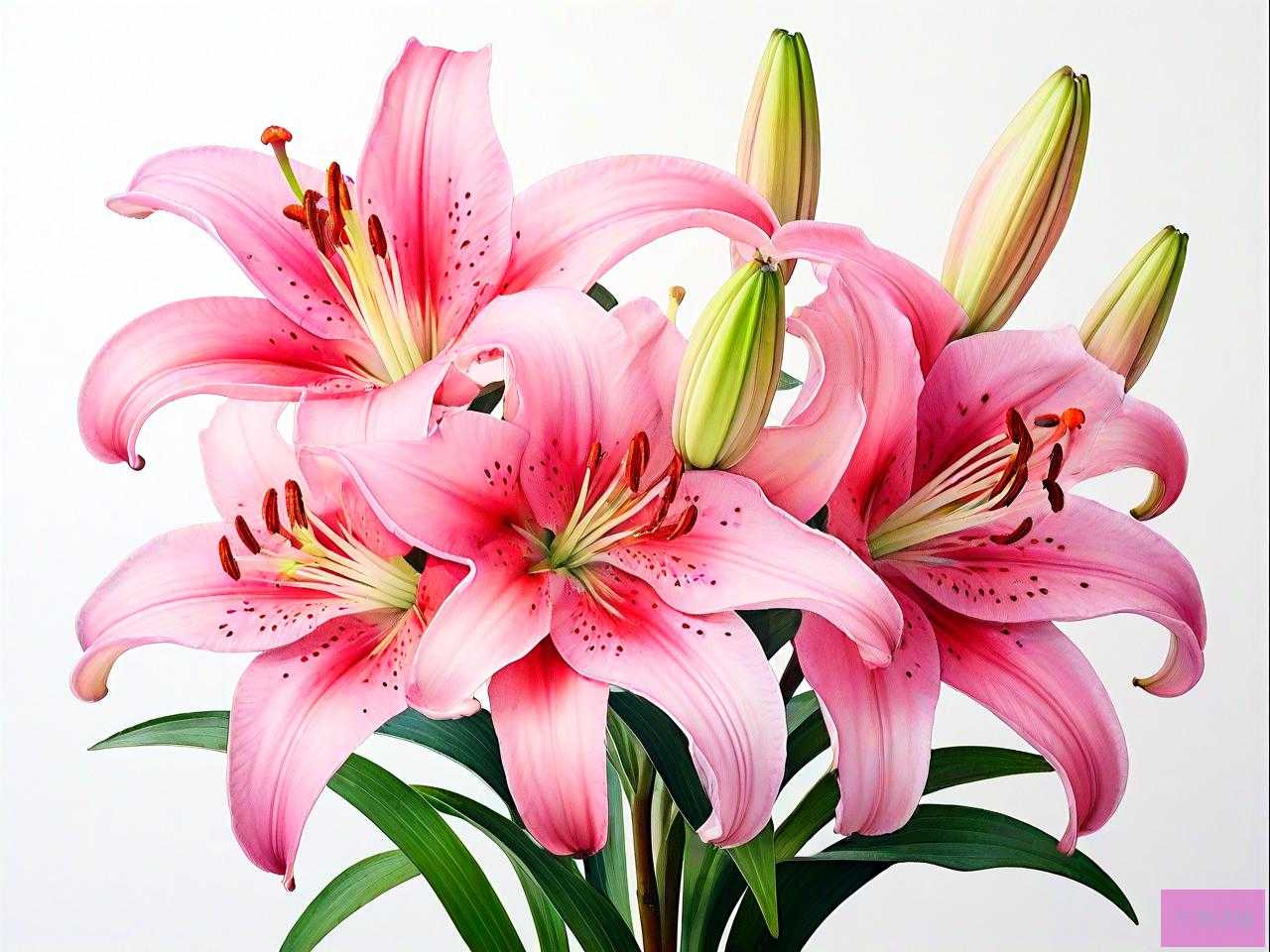百合花一般是什么颜色