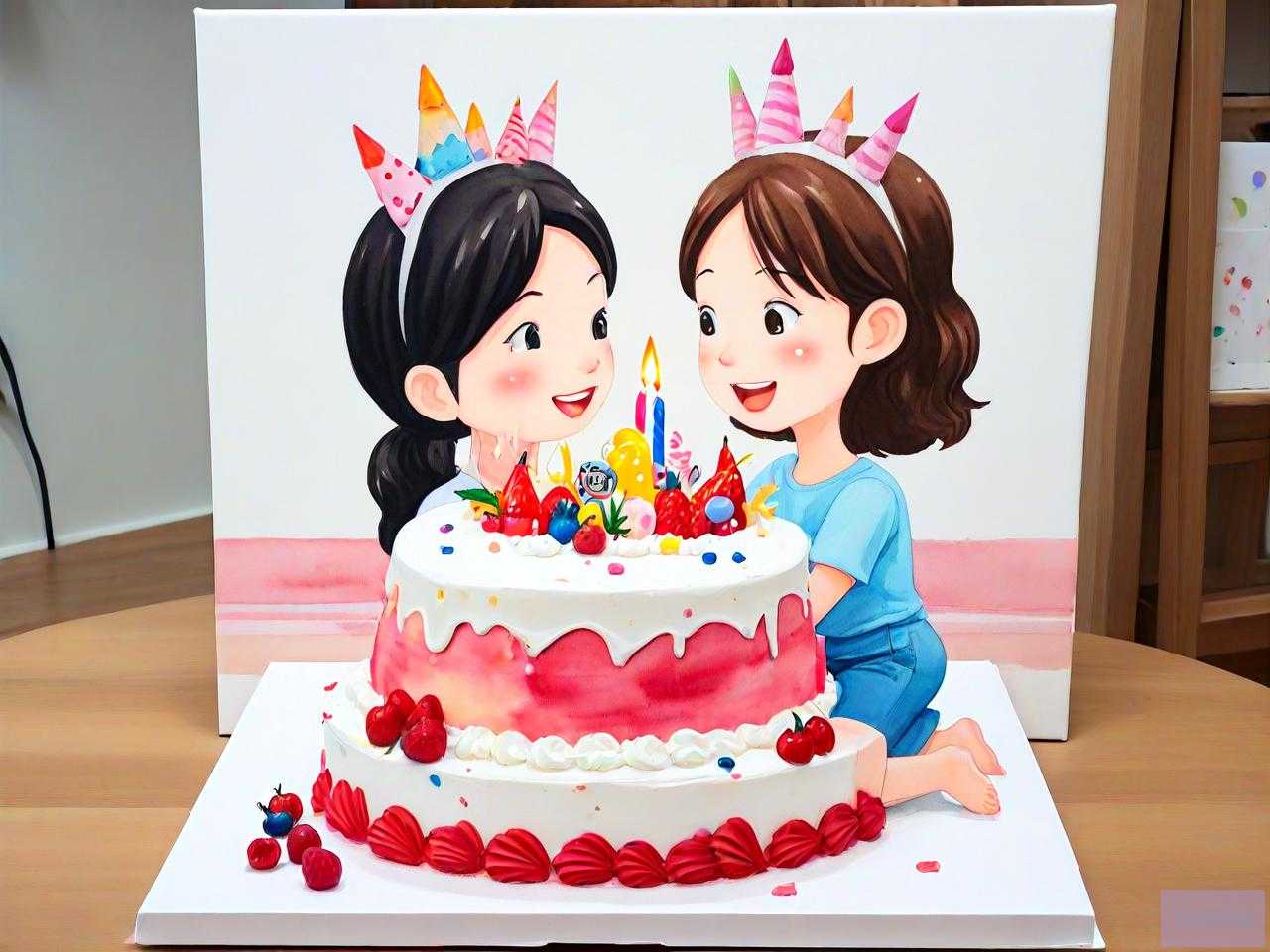 女性朋友生日送什么蛋糕好
