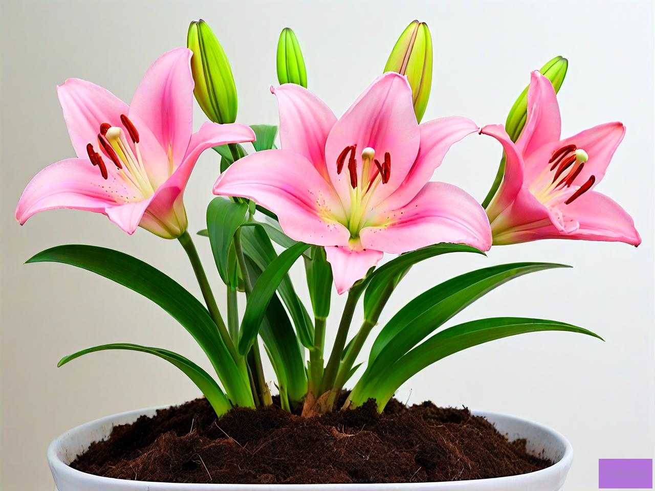 百合花发芽后怎么养护