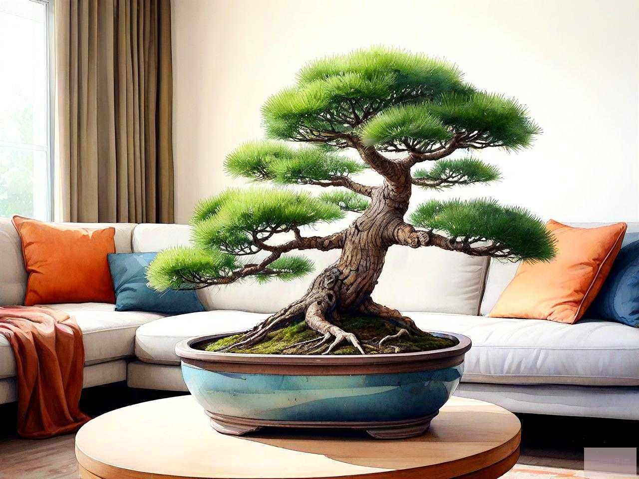 适合客厅养的盆景植物