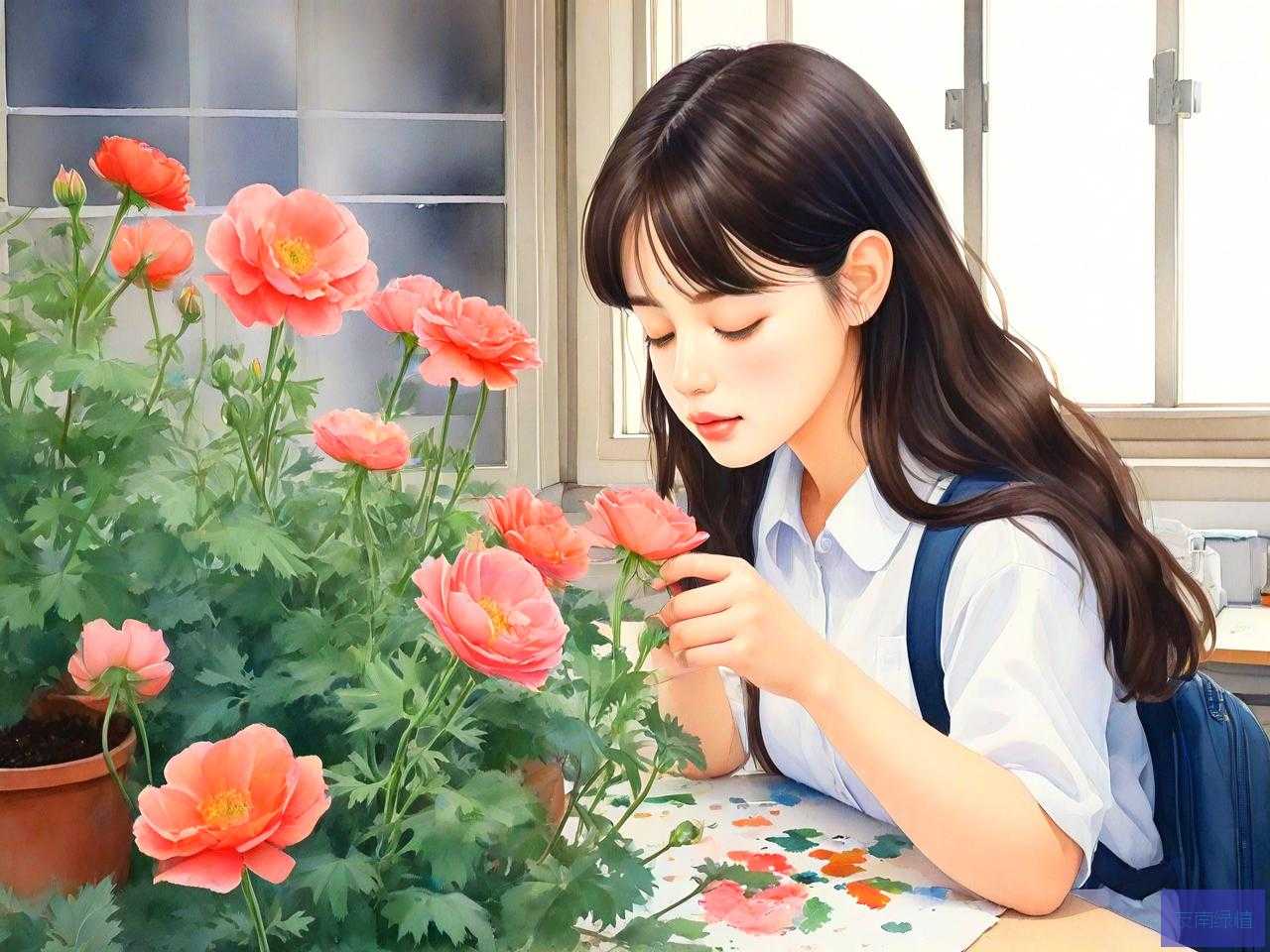 女生养什么花在宿舍好