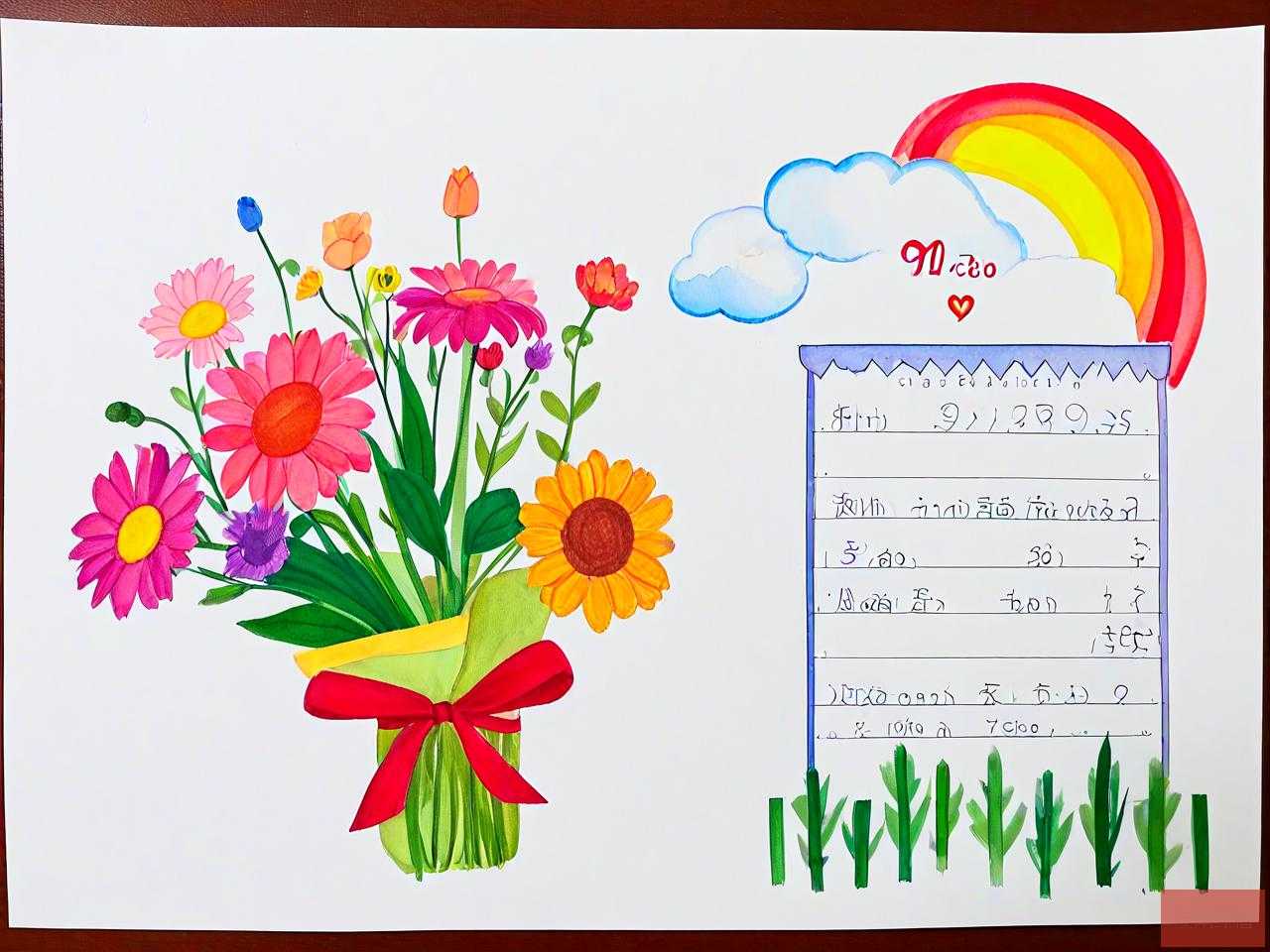 教师节幼儿园送花该怎么送