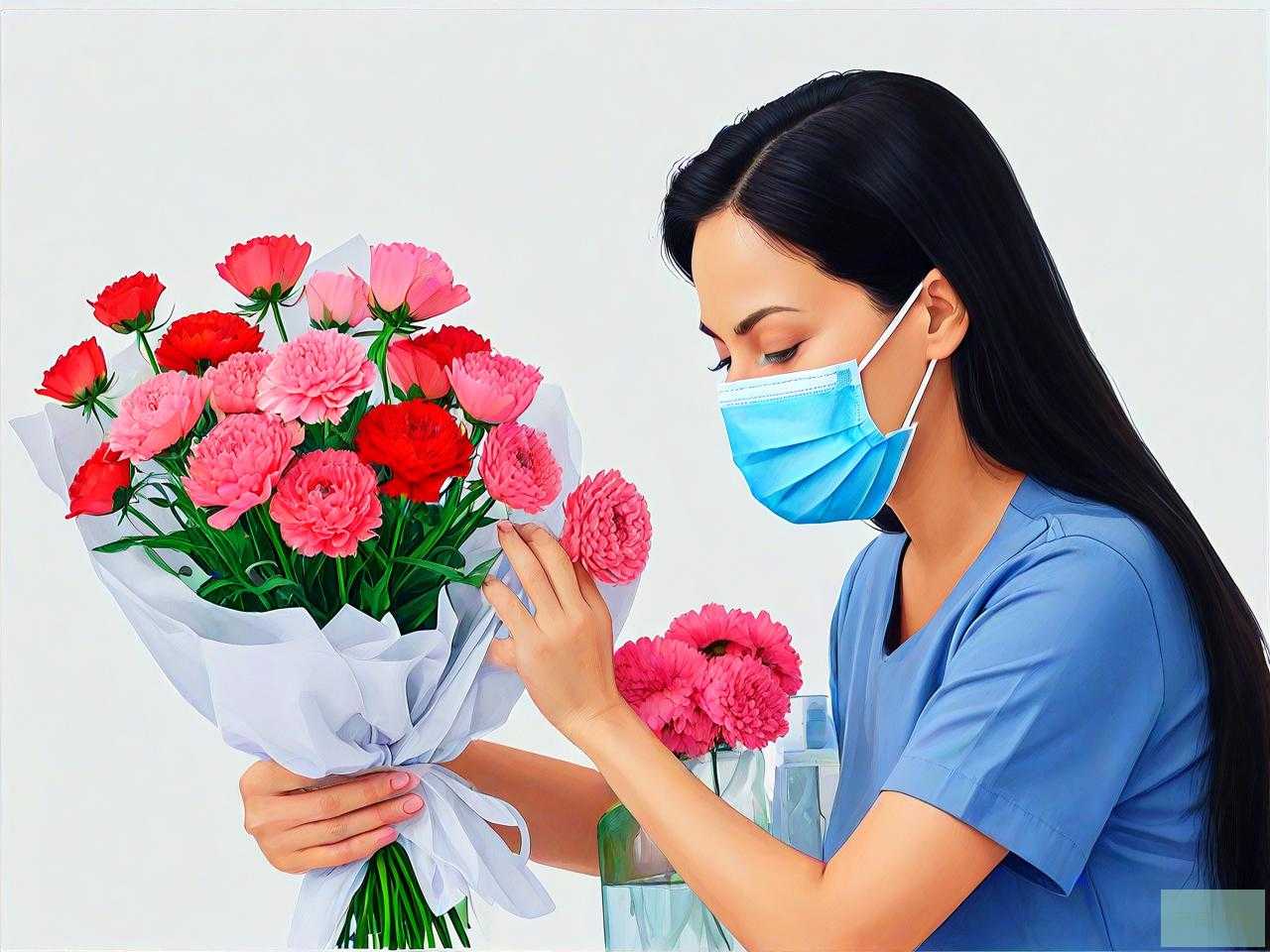 去医院看妈妈送什么花
