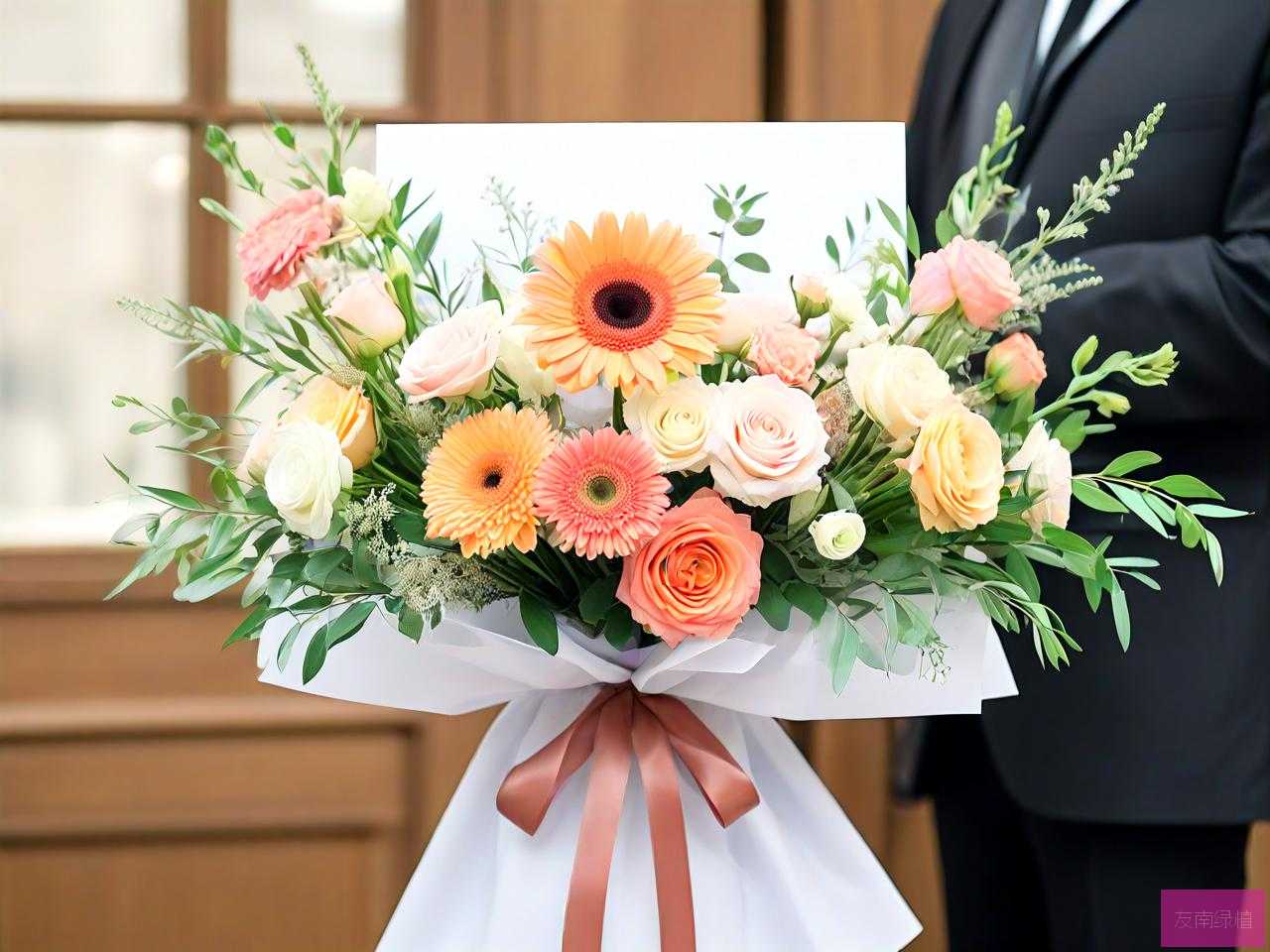 开业典礼花篮是什么花