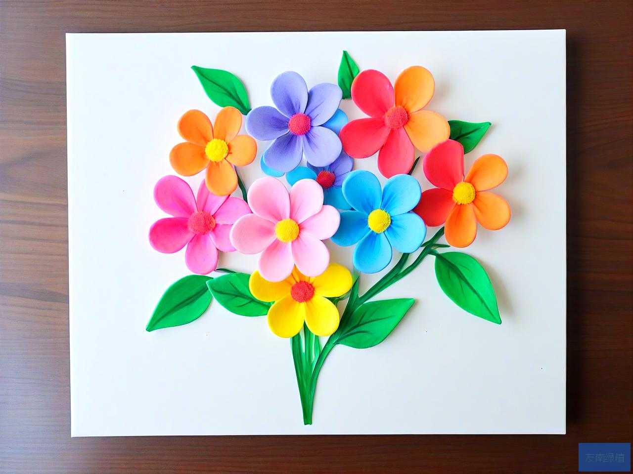 手工泡沫花朵制作方法