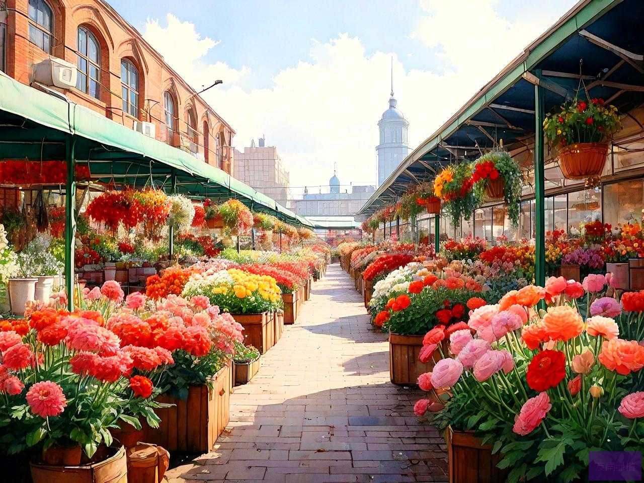 哈尔滨的花卉市场在哪