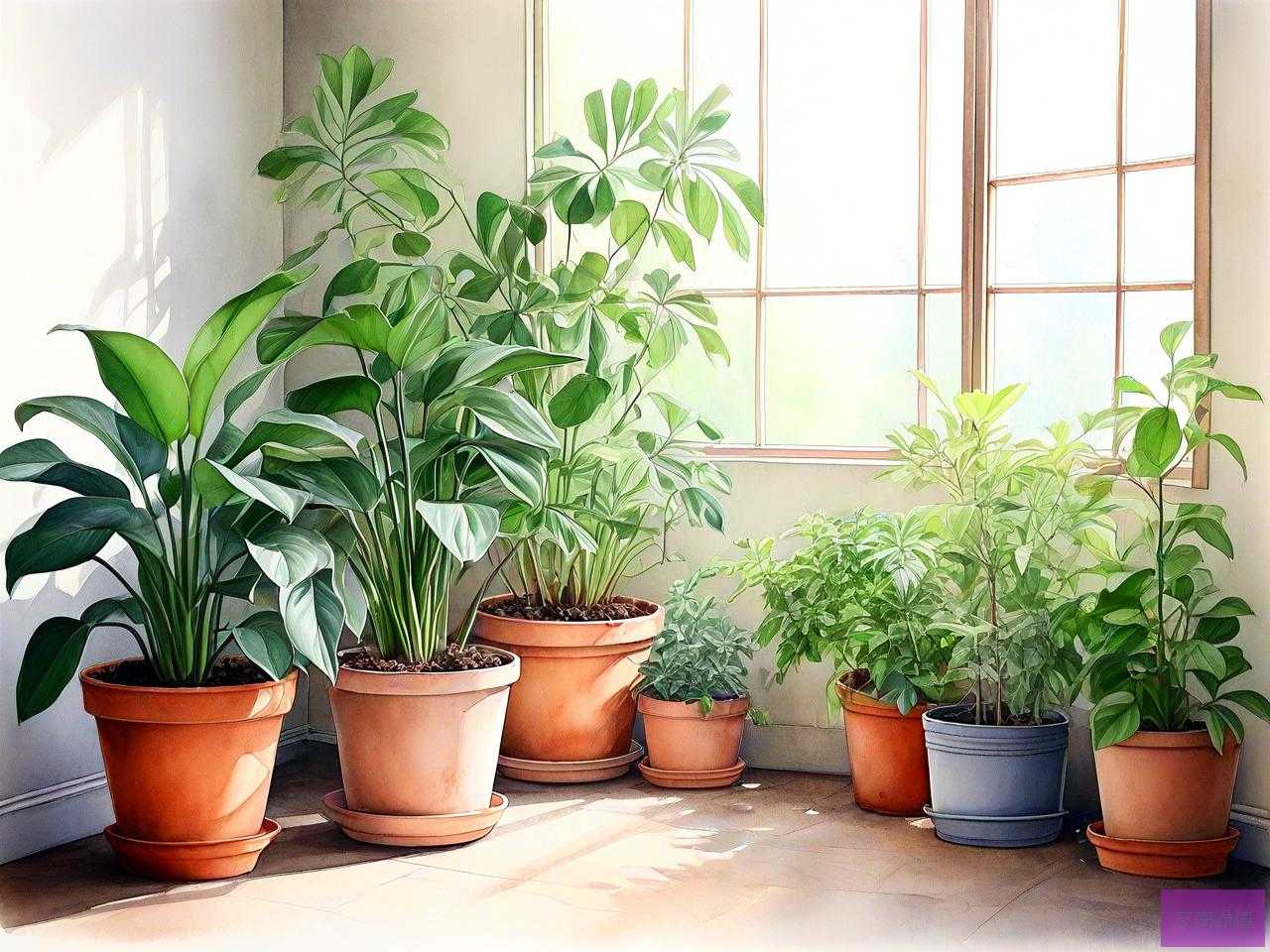 净化空气的室内小植物