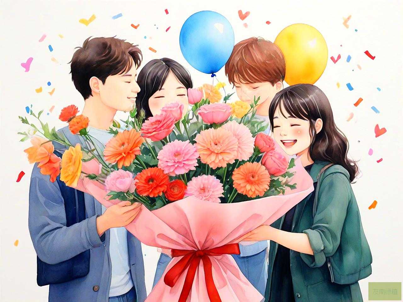 朋友生日送几朵花合适
